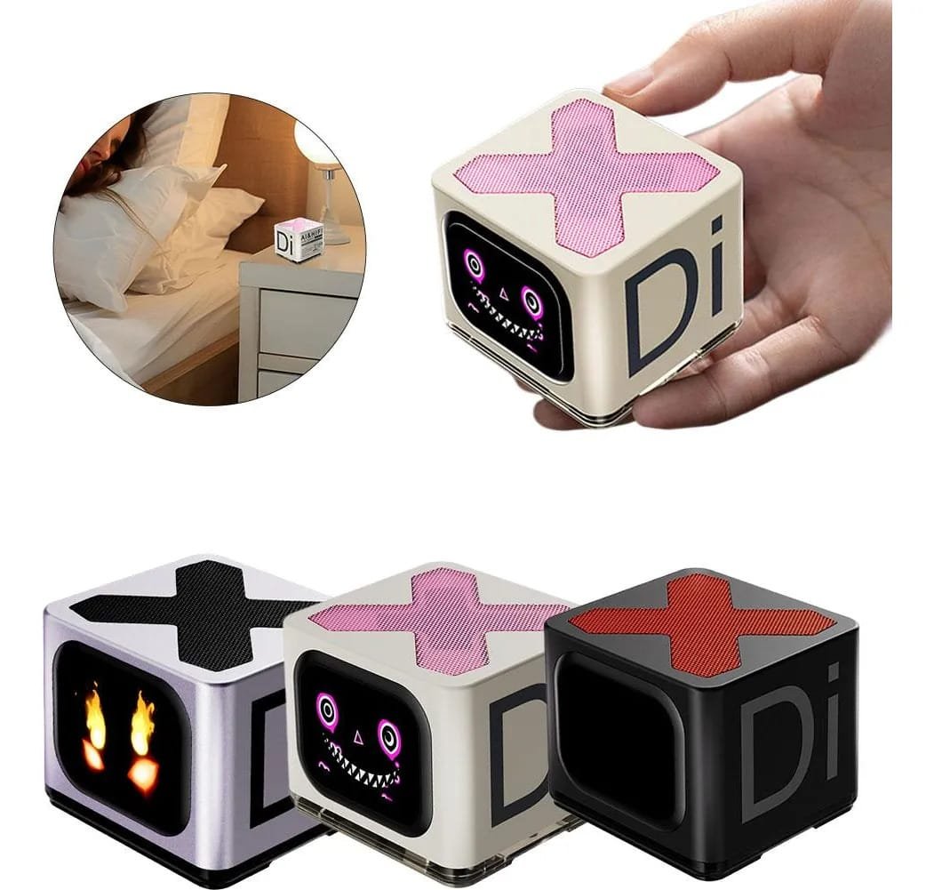 Mini Bocina Inteligente con IA y Pantalla LED Di-X7 Max