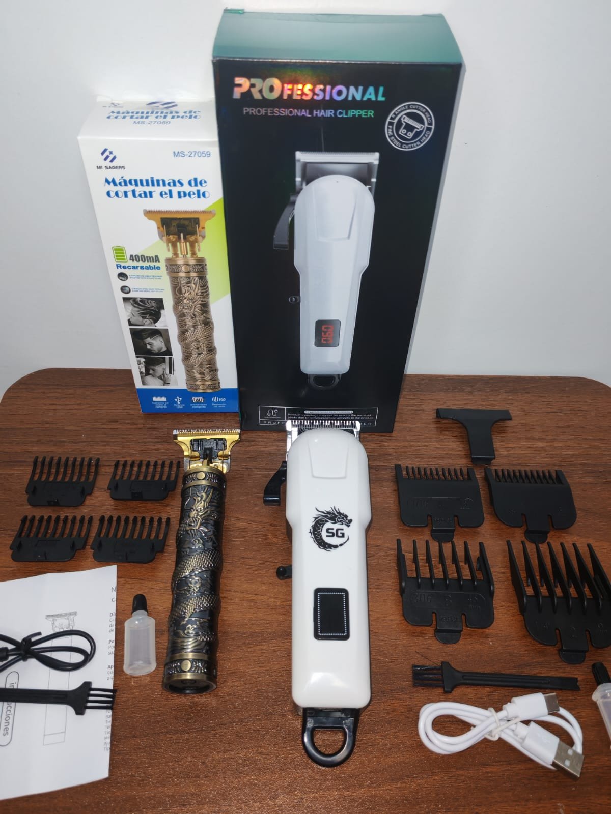 Combo Maquinas de Pelo 